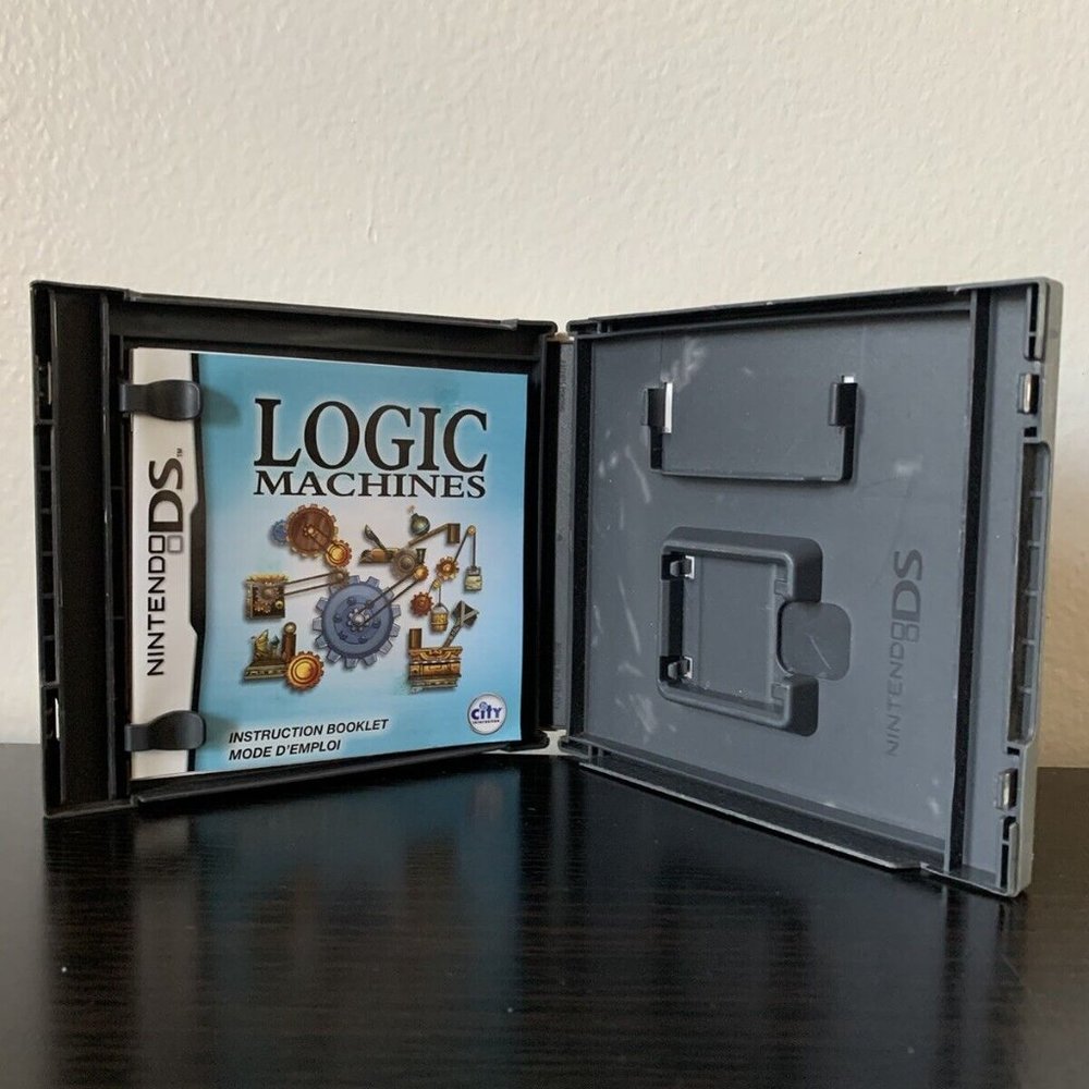 Logic Machines (Nintendo DS , 2010) Case and Manual only NO GAME